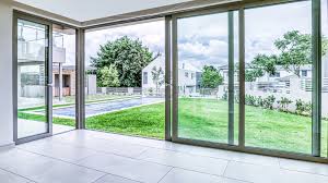 Aluminum fabrication and glass works by Sanzer